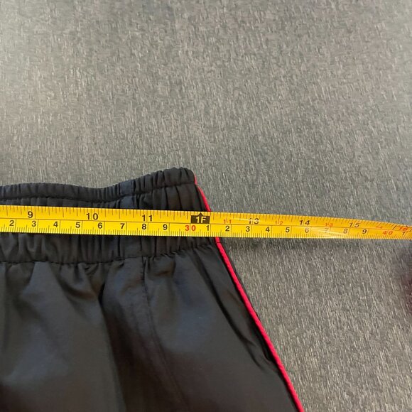 Starter Black Nylon Windbreaker Track Pants, Size XL (Youth) - Picture 7 of 7